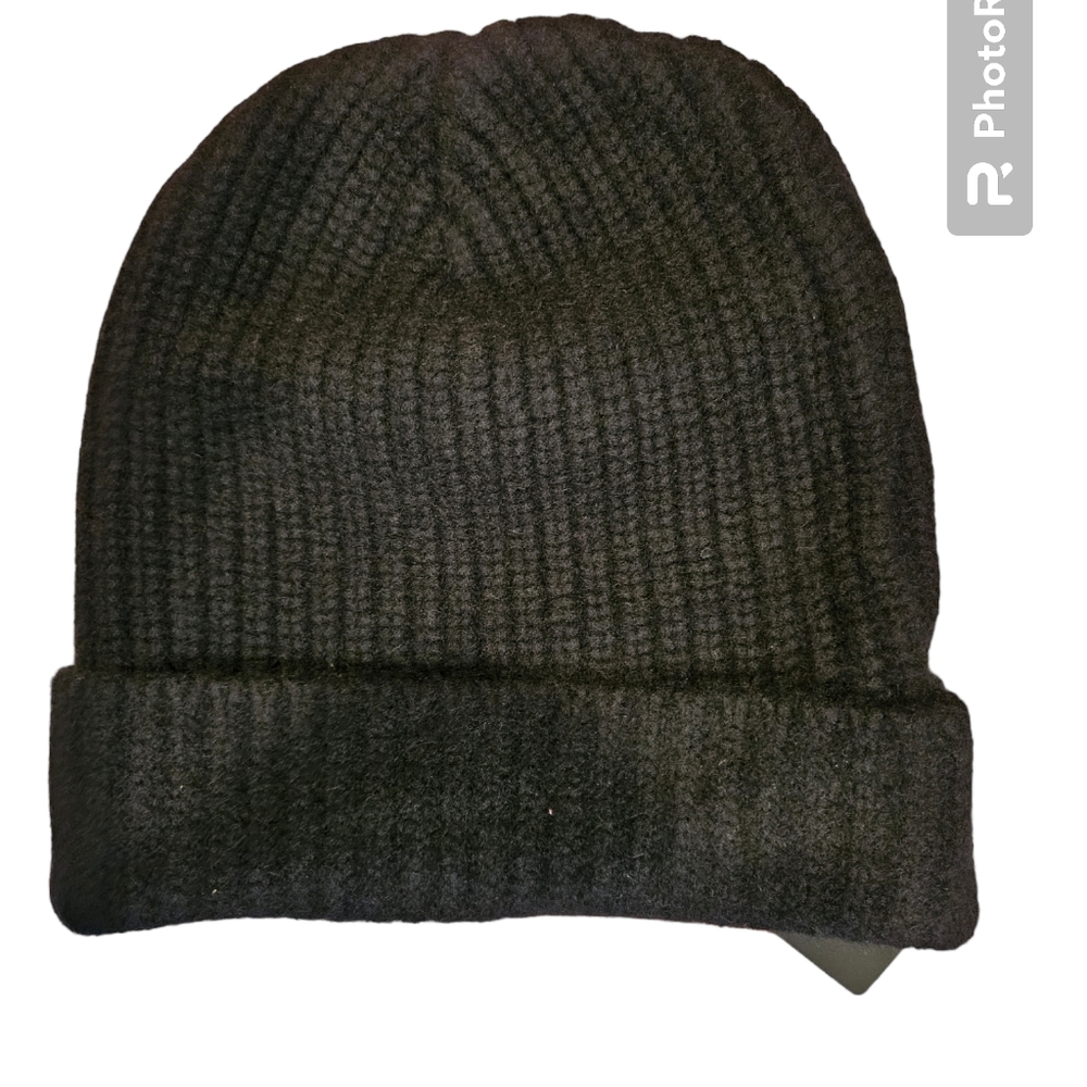 Lauren Moshi Cashmere RARE abd HTF I'm A Mess Patched Hat NEW! - Picture 2 of 6